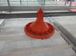 Silver Round Poultry Nutrition Basin Easy to Clean