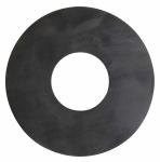 NR Compression Molded Rubber Gaskets , Custom Waterproof Rubber Washer