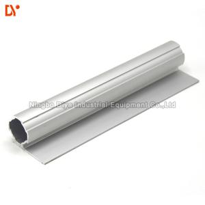 China Oxidized Sandblasted Aluminum Profile Lean Tube 28mm Diameter 1.7mm Thickness factory