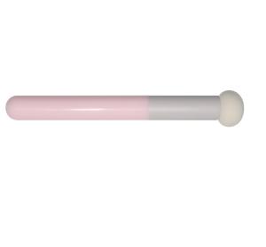 China Durable Plastic Handle Small Single Makeup Brush Face Blender Sponge factory