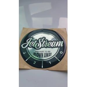 Domed Epoxy Sticker Printing PVC Drop Glue Logo Self Adhesive