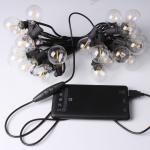 USB LED string light Outdoor NotWaterproof Fairy Lights Garland G40 Bulbs Garden