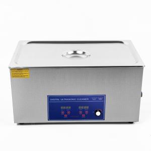 China Auto Shut Off Stainless Steel Ultrasonic Cleaner Compact For Easy Cleaning factory