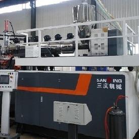 China Screw Dia 110mm 5L Rotary Blow Molding Machine 17000 PCS/24 Hrs 380V factory