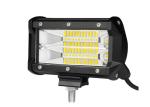 5 Inch Off Road Running Lights Two Row 72W Flood Beam High Brightness