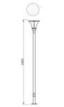 Integrated LED Solar Street Lights , Solar Powered Yard Lights Long Life