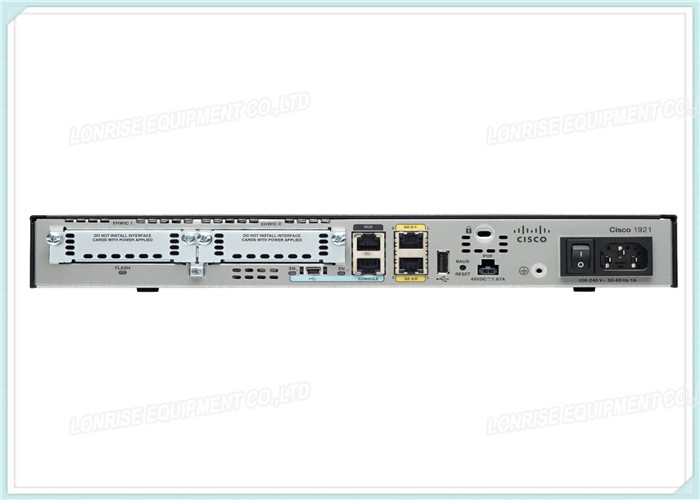 Cisco1921 / K9 Integrated Services Router Ip Base 2 Ge 2 Ehwic Slots 512dram