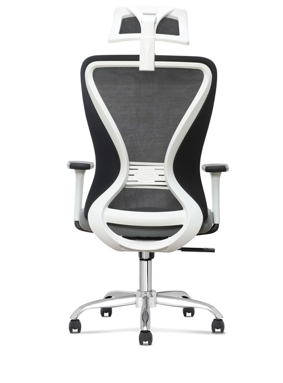 Executive Swivel Mesh Office Chair With Headrest 4h Cozy Adjustable 3d