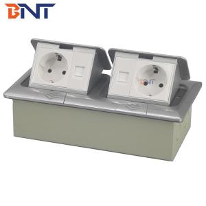 China OEM Rj45 Network Soft Pop Up Floor Socket Outlet Box Customized factory