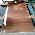 JIS H3100 Copper Alloy Plate Polished Copper Sheet 0.5mm-3mm Thick Antimicrobial