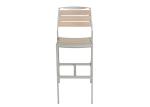 High Temperature Resistance Armless Aluminum Bar Stools
