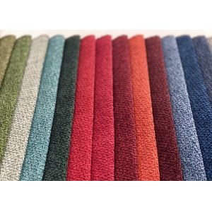 China 310gsm Red Chenille Upholstery Fabric Breathable Waterproof on sale