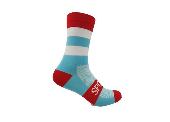 Custom High Reflective Socks For Outdoor Sports , Breathable Cycling And Running