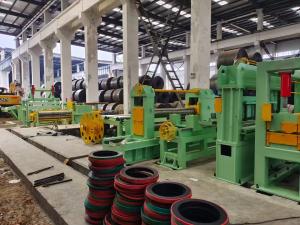 China Middle Thick 2000mm Steel Coil Slitting Line For 10mm Carbon Steel Coil factory