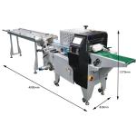 Flow Wrapping Machine for PP PVC PS EVA PET PVDC PVC Packing Film and 5-35 Mm