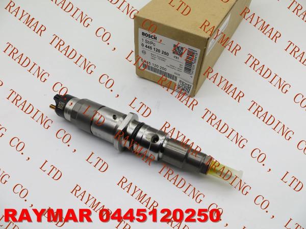 BOSCH Genuine common injector 0445120060, 0445120250 for Cummins 3977080,