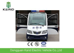 China 8 Seats Enclosed Electric Pick Up Car With Alarm Lamp For City Walking Street factory