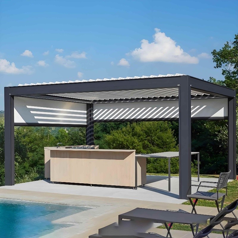 Aluminium Louver Pergola Purchase Guide Powder Coating