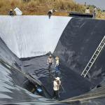 Waterproof HDPE Geomembrane for Pond Liner Thickness 0.3mm-3.0mm Double Smooth
