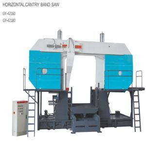 Gantry Structure Automatic Horizontal Band Saw , Auto Feed Bandsaw