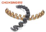 Black Curved Shape Upholstery Seat Springs 300℃ Heat Treatment For Sofa And
