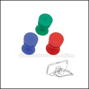China Hot sale Customed logo promotion silicon advertising mobile ipad iphone holder with sucker factory