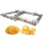 Potato Chips Making Machine Automatic French Fries Production Line 1-2mm