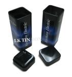 Chewinggum Small Tin Box Packaging Metal Square Tube Box 30 X 30 X 82 mm