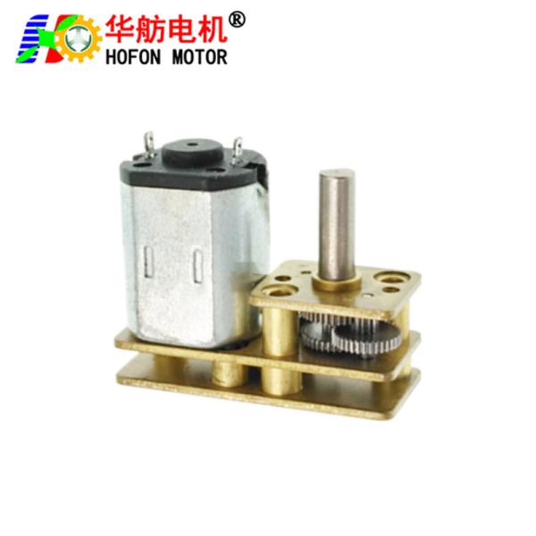 Hofon Motor GM1024-N10VA Low Rpm 3V 5V 6V 12V DC Metal Gear Motor With Gear Box