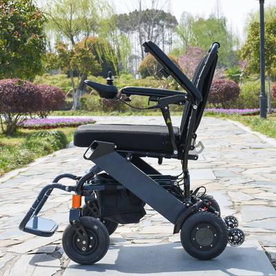 Lithium Battery Brushless Motor Disabled Wheelchair 6km/H