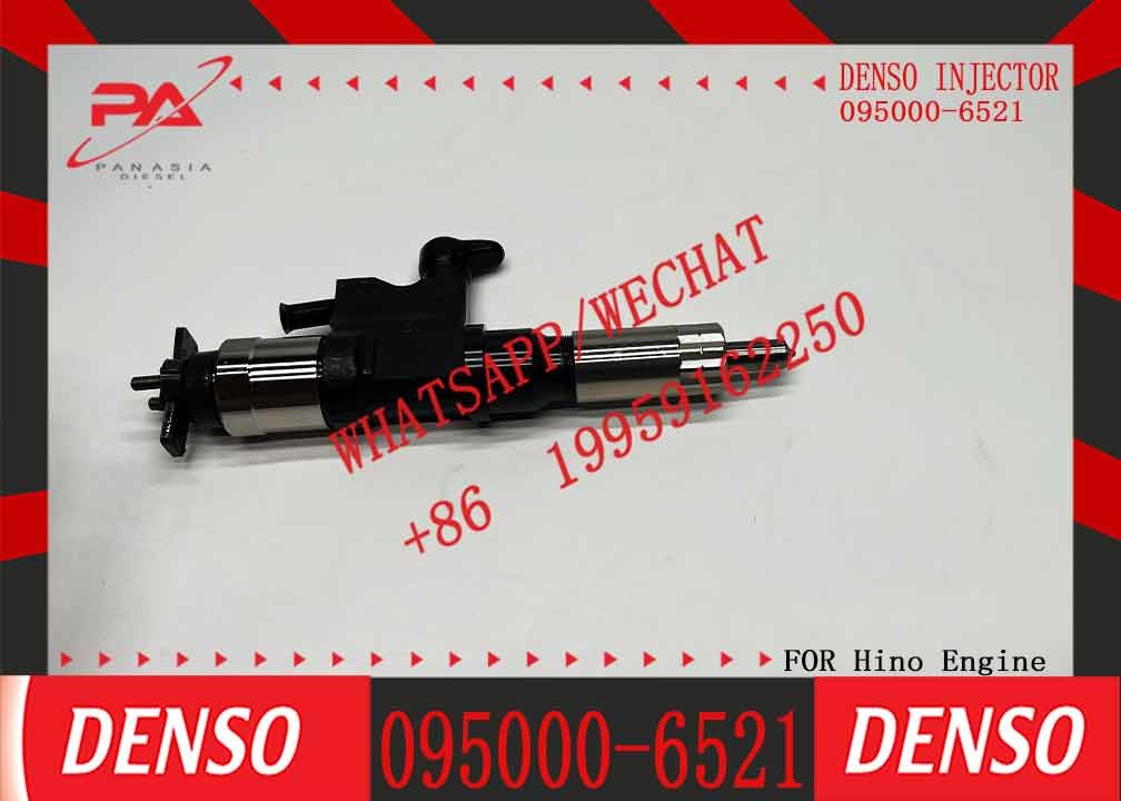 High Quality New Common Rail Injector Diesel Fuel Injector Nozzle Assembly 095000-6521 For HINO TOYOTA