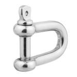 Polished Finish Stainless Steel Bow Shackle Perfect for Rigging Screw Applicatio