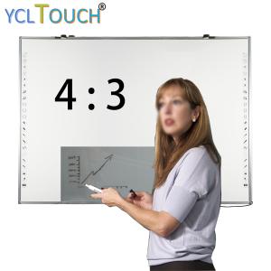 China Aluminum Frame Interactive Electronic Whiteboard 20 Points 82 Inch factory