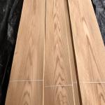 0.45mm Red Oak Wood Veneer , Phenolic Glue Grain Natural Oak Veneer Sheets