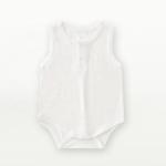 Bamboo fiber 2023 summer thin rompers baby sleeveless vest bodysuits newborn