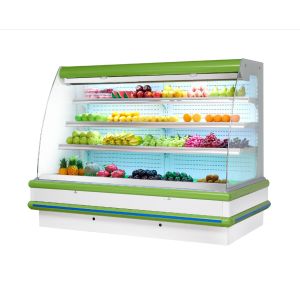 Energy Saving Fruit Display Refrigerator with Imported Compressor for Supermarke