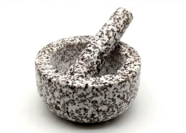 Kitchen Granite Stone Mortar And Pestle Set Stone Mill Herbs Spices Crusher