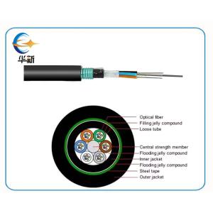 China GYTY53 Outdoor Fiber Optical Cable OEM Multi Core Armoured Cable factory