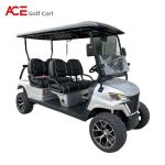 Rack And Pinion Steering Electric Golf Cart With Metal Body And 6x8V Battery