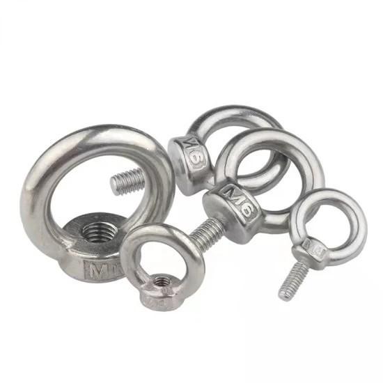 Stainless Steel 316 /304 High Polish DIN582 Eye Nut for Lifting Eye Bolt