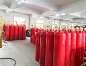 China 100L Steel Welded / Seamless FM200 Gas Cylinder, High Cost Performance factory