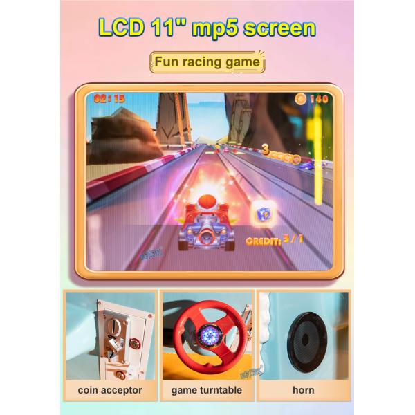 Wholesale Kiddie Ride Coin Operated Kiddie Rides Swing Car Arcade Kids Ride On Pirate Naval Warfare Machine Interactive Video Game Machine