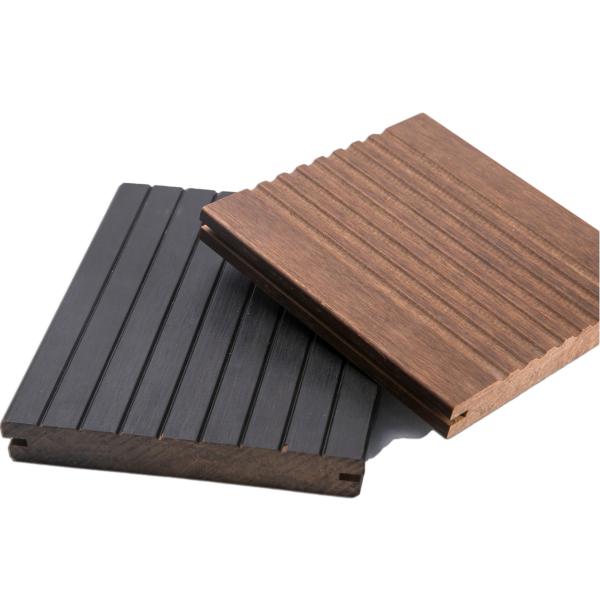 Outdoor Non-Slip Piso Bambu Strand Woven Carbonized Bamboo Decks for Bamboo