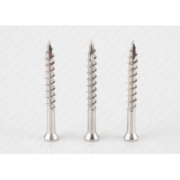 China DIN 7982 304 410 Stainless Steel Countersunk Screws A B Point Fully Thread factory