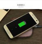 Universal 5W Wireless Travel Charger , Magnetic Phone Charger Bamboo Color PD