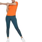 Private Label Plain Round Neck Breathable Blank Gym Women T-shirt Custom