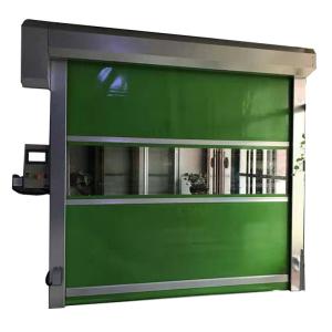 China Automatic High Speed Garage PVC Door 380v For Workshop factory