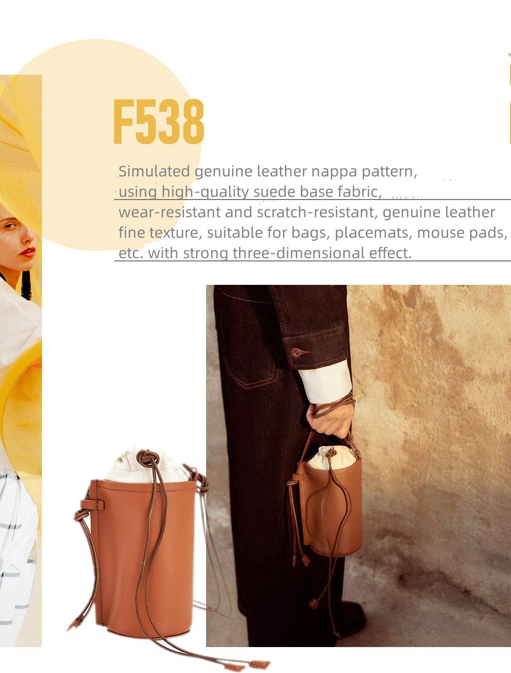 Versatile PVC Leather For Bags Flame Retardant Suede Nappa Leather Fabric