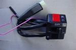 Russia Motorcycle Handlebar Toggle Switch , Black 7/8 Inch Handlebar Mounted