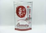 Heat Seal Stand Up Pouch Packaging , Red Jujube Stand Up Plastic Pouch Packaging